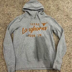 Texas Longhorns Gray Hoodie